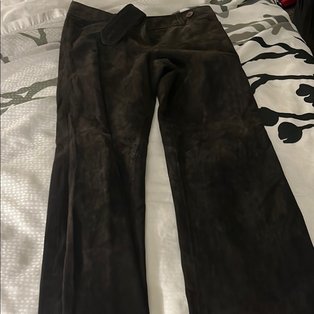 LOFT Chocolate Brown Trousers